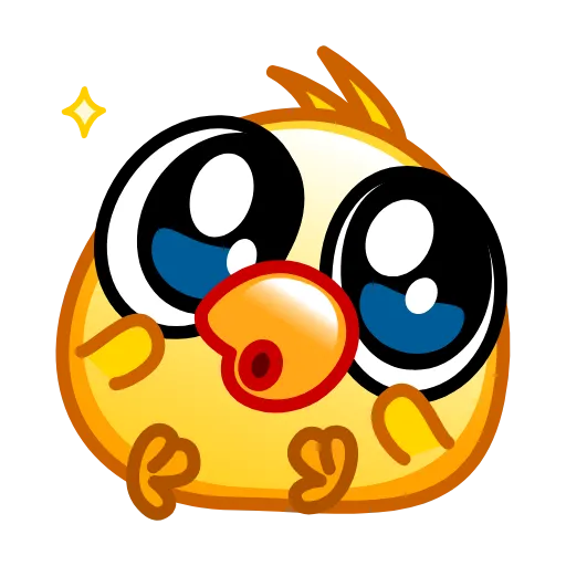 Стикер 35 Chickling Emoji