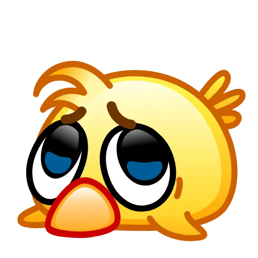 Стикер 22 Chickling Emoji