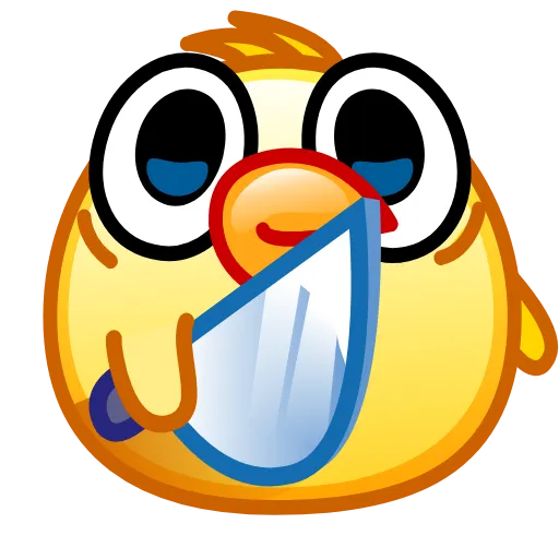 Стикер 29 Chickling Emoji