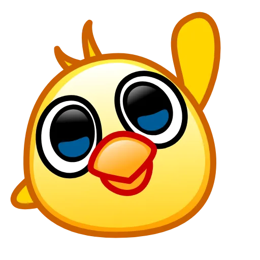 Стикер 23 Chickling Emoji