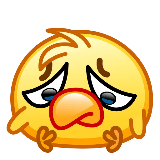 Стикер 17 Chickling Emoji