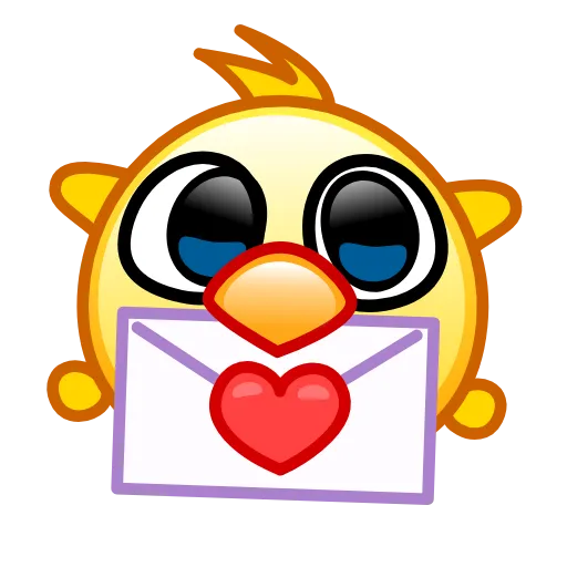 Стикер 39 Chickling Emoji