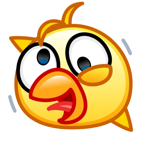 Стикер 8 Chickling Emoji