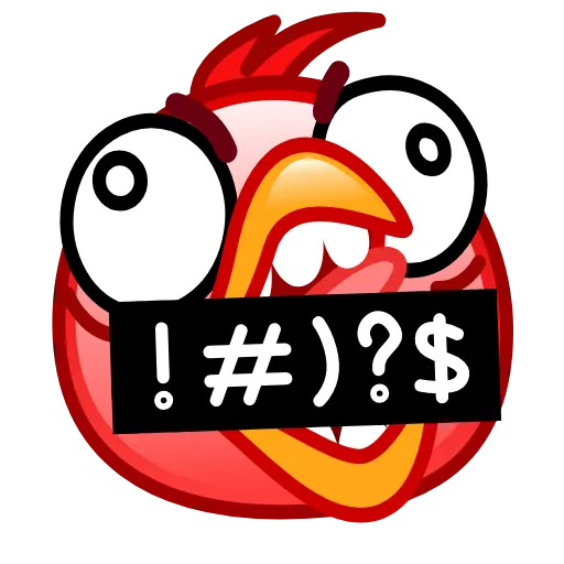 Стикер 21 Chickling Emoji