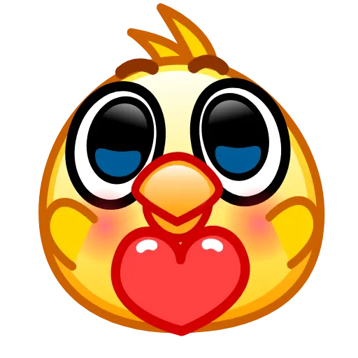 Стикер 46 Chickling Emoji