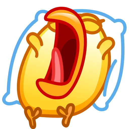 Стикер 19 Chickling Emoji