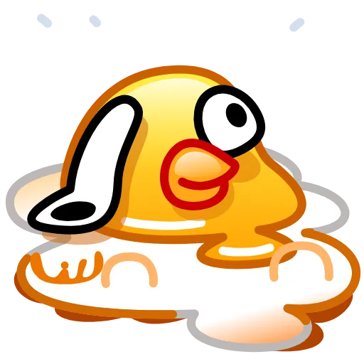 Стикер 4 Chickling Emoji