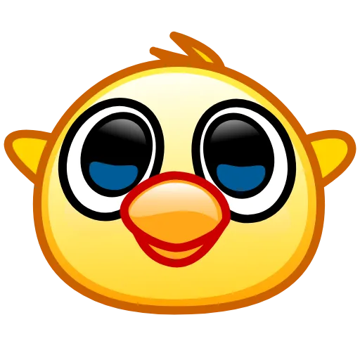Стикер 18 Chickling Emoji