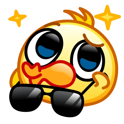 Стикер 14 Chickling Emoji
