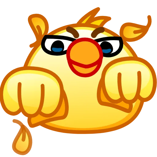 Стикер 26 Chickling Emoji
