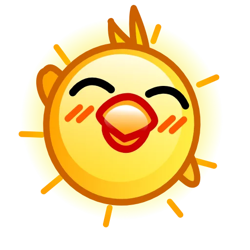 Стикер 48 Chickling Emoji