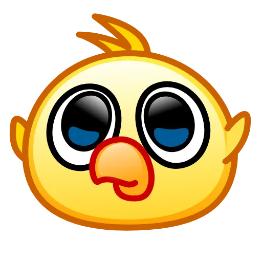 Стикер 34 Chickling Emoji