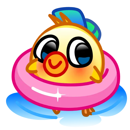 Стикер 49 Chickling Emoji