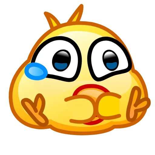 Стикер 3 Chickling Emoji