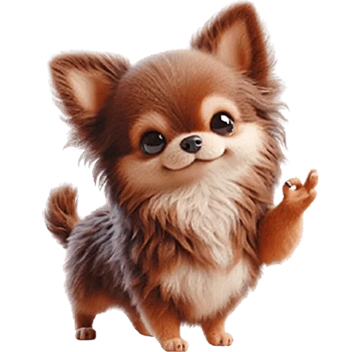 👌 Стикер «Щенок Чихуахуа» для Telegram