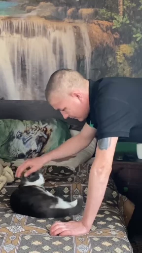 🐱 Стикер «Олег монгол» для Telegram