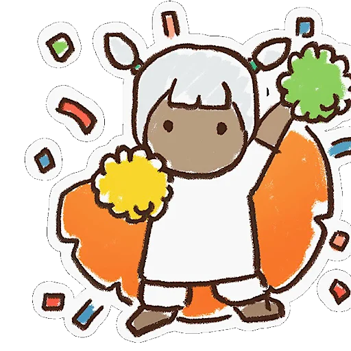 🥳 Стикер «Sky Children of the Light» для Telegram
