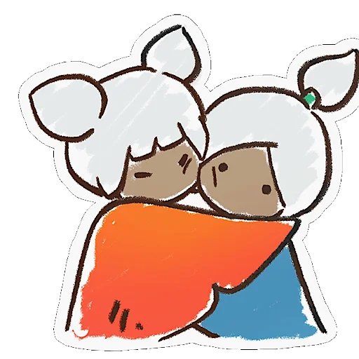 😚 Стикер «Sky Children of the Light» для Telegram