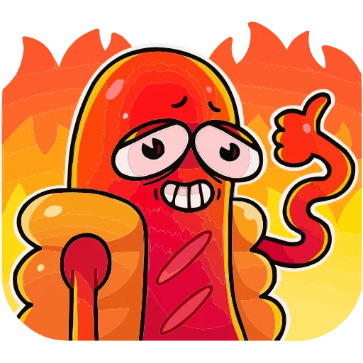 🔥 Эмодзи «Чилли» для Telegram