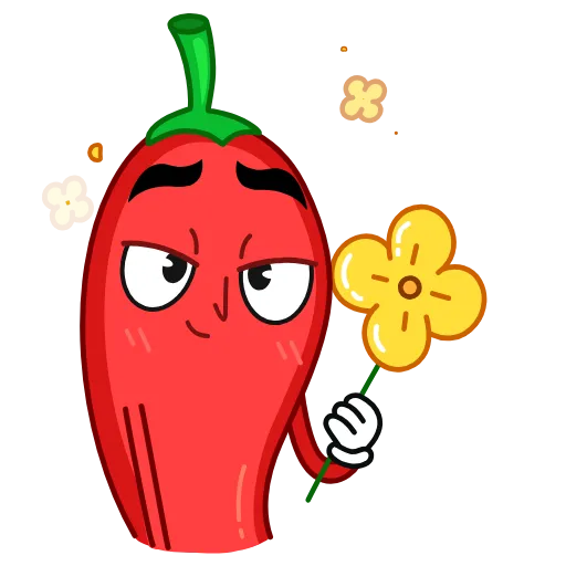 🏵 Эмодзи «Чили» для Telegram