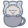 Стикер 10 Chill Nyan