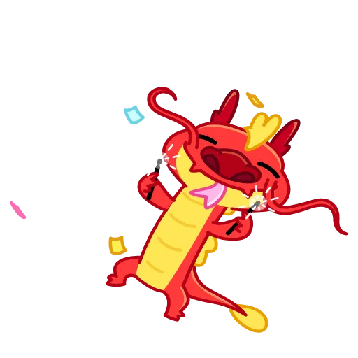 Стикер 7 Chinese Dragon
