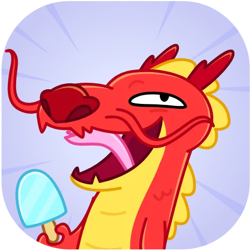 Стикер 20 Chinese Dragon