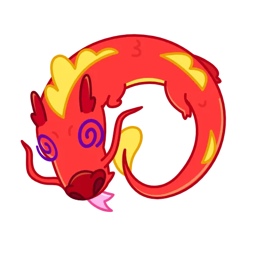 Стикер 6 Chinese Dragon