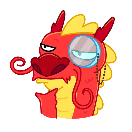 Стикер 14 Chinese Dragon