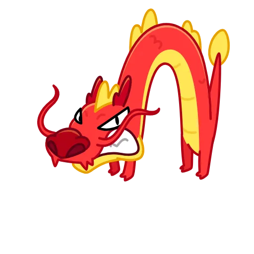 Стикер 10 Chinese Dragon