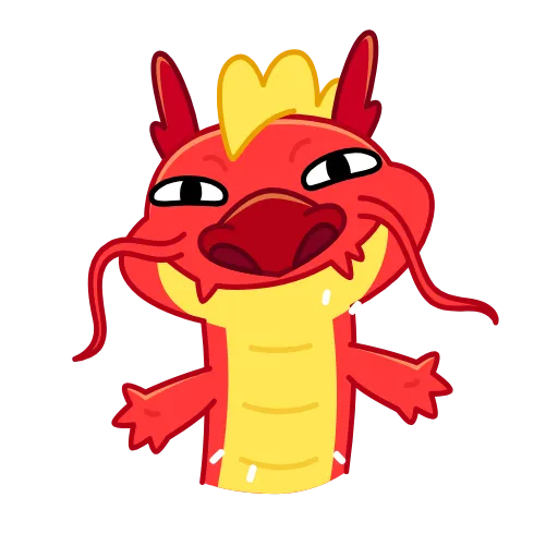 Стикер 2 Chinese Dragon