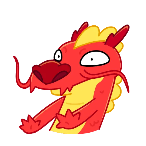 Стикер 12 Chinese Dragon