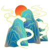 Стикер 30 Chinese Emoji