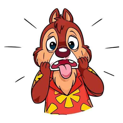 Стикер 32 animals #cartoons #our #vector