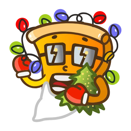 Стикер 3 Chizdatopizzaemoji