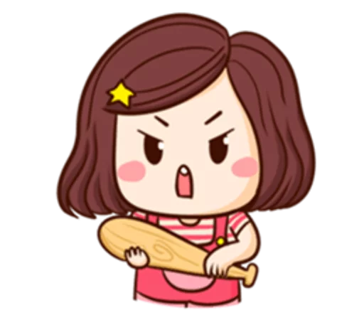 Стикерпак Chompo pink для Telegram — скачать