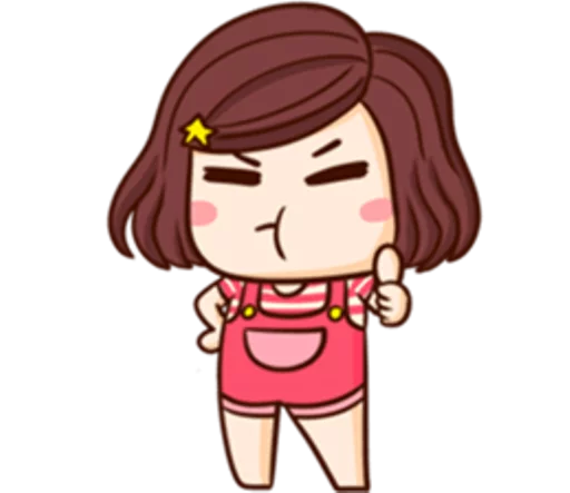 👍 Стикер «Chompo pink» для Telegram