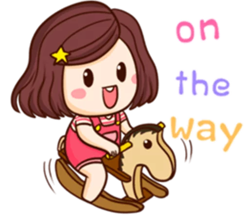 🐴 Стикер «Chompo pink» для Telegram