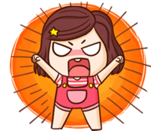 😡 Стикер «Chompo pink» для Telegram