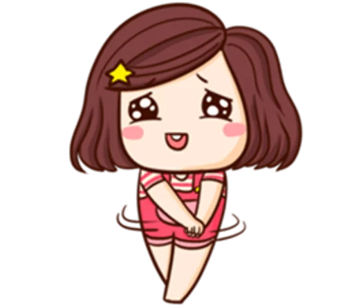 🙍 Стикер «Chompo pink» для Telegram