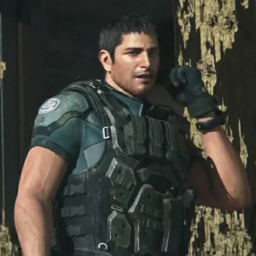 📞 Стикер «Chris Redfield» для Telegram