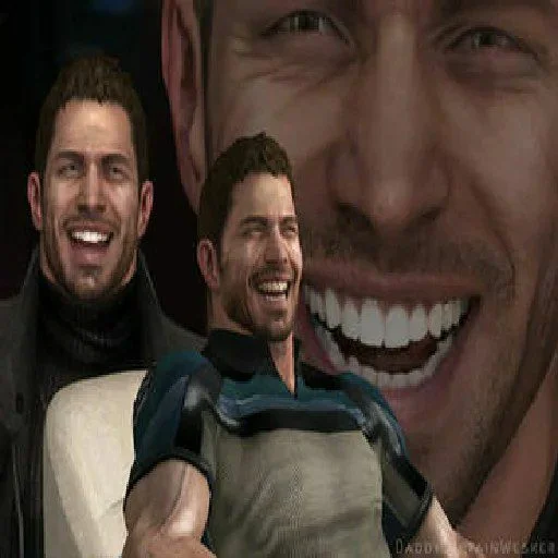 🤣 Стикер «Chris Redfield» для Telegram