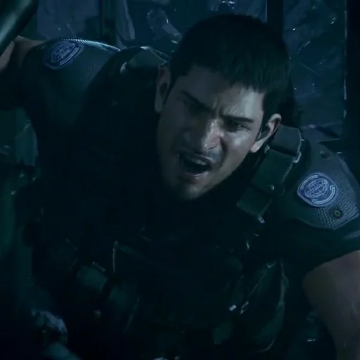 🏃‍♂ Стикер «Chris Redfield» для Telegram