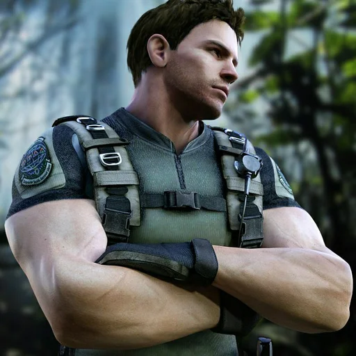 Стикерпак Chris Redfield для Telegram