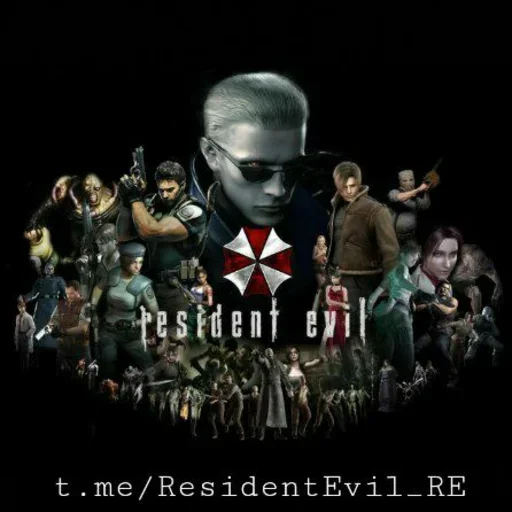 ☣ Стикер «Chris Redfield» для Telegram