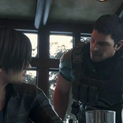 🤨 Стикер «Chris Redfield» для Telegram