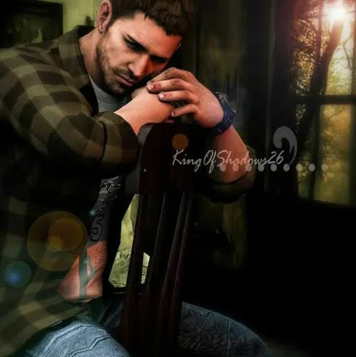 😔 Стикер «Chris Redfield» для Telegram