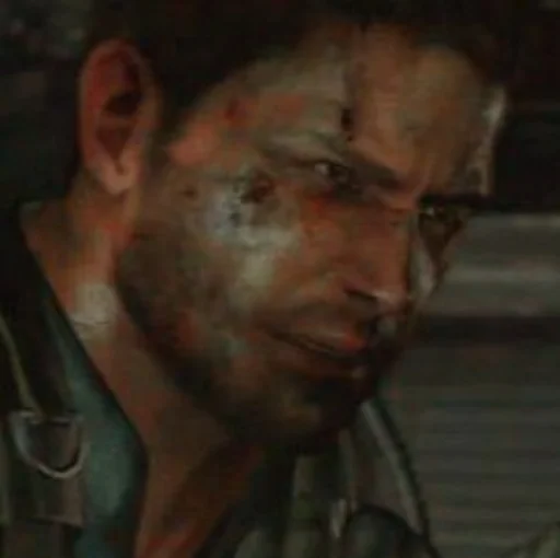 😢 Стикер «Chris Redfield» для Telegram