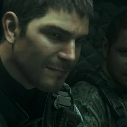 😒 Стикер «Chris Redfield» для Telegram