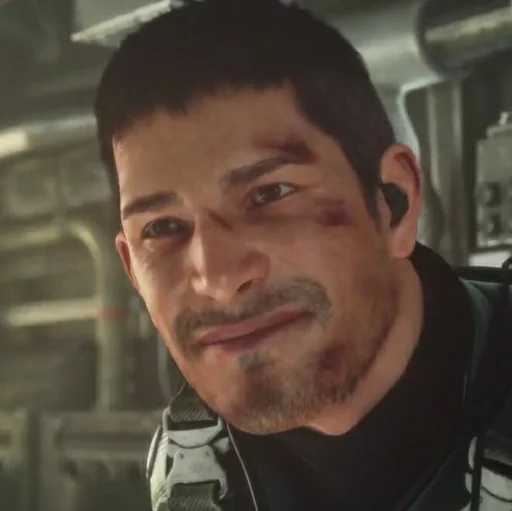 😊 Стикер «Chris Redfield» для Telegram